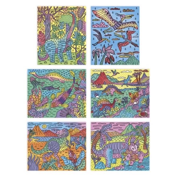 PITTURA MAGICA DINOSAURI